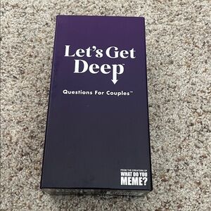Let's Get Deep Card Game